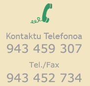 Kontaktu telefonoa